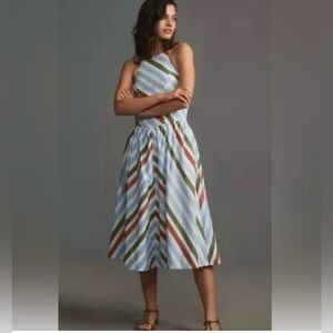 NWT Anthropology Maeve‎ Midi Dress